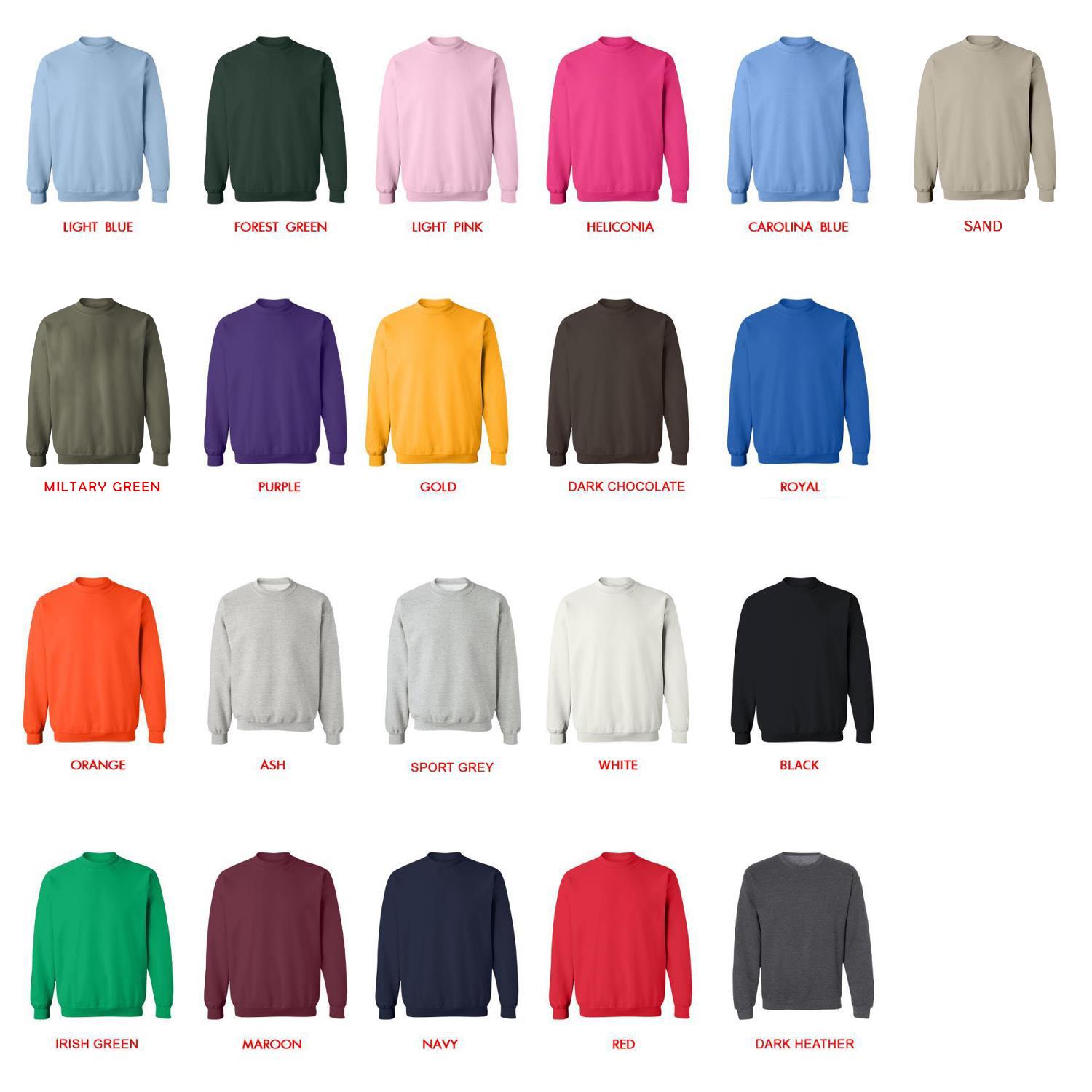sweatshirt color chart - Limp Bizkit UK Shop