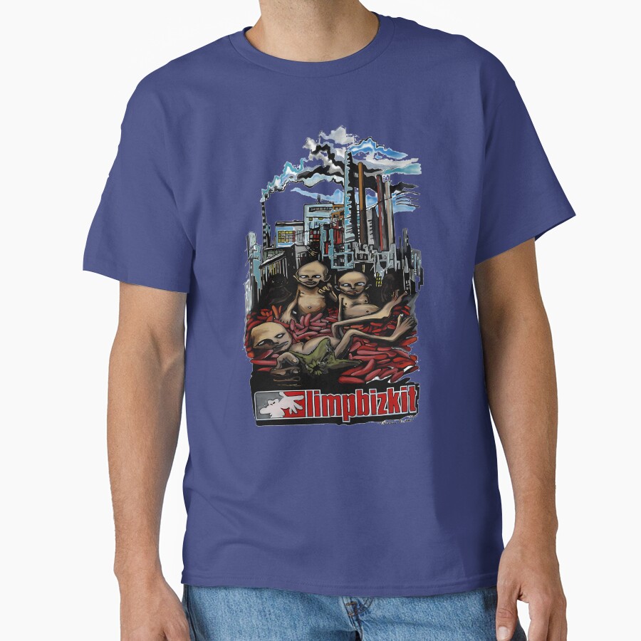 Limp Bizkit Scary Design T-shirt - Image 4