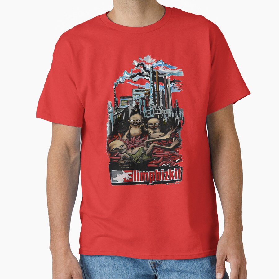 Limp Bizkit Scary Design T-shirt - Image 5