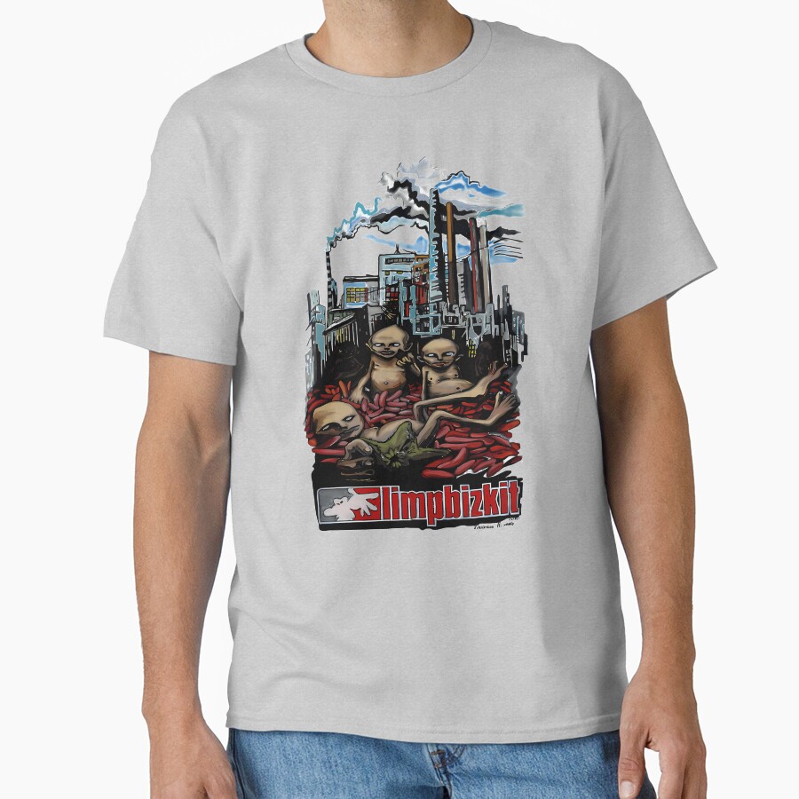 Limp Bizkit Scary Design T-shirt - Image 3